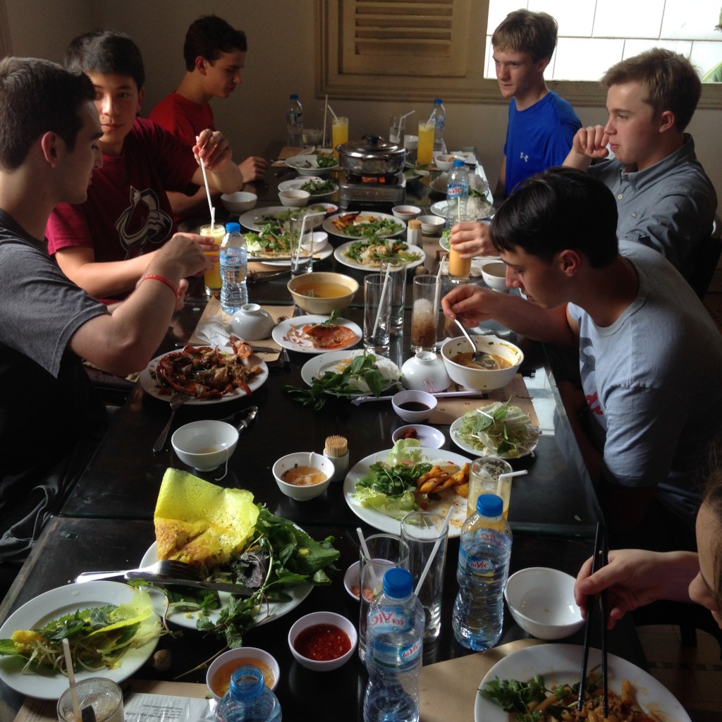 First order of business after checking into the hotel was a smorgasbord of deliciousness!!